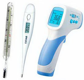 Измерение температуры тела. Чем и как измерить температуру